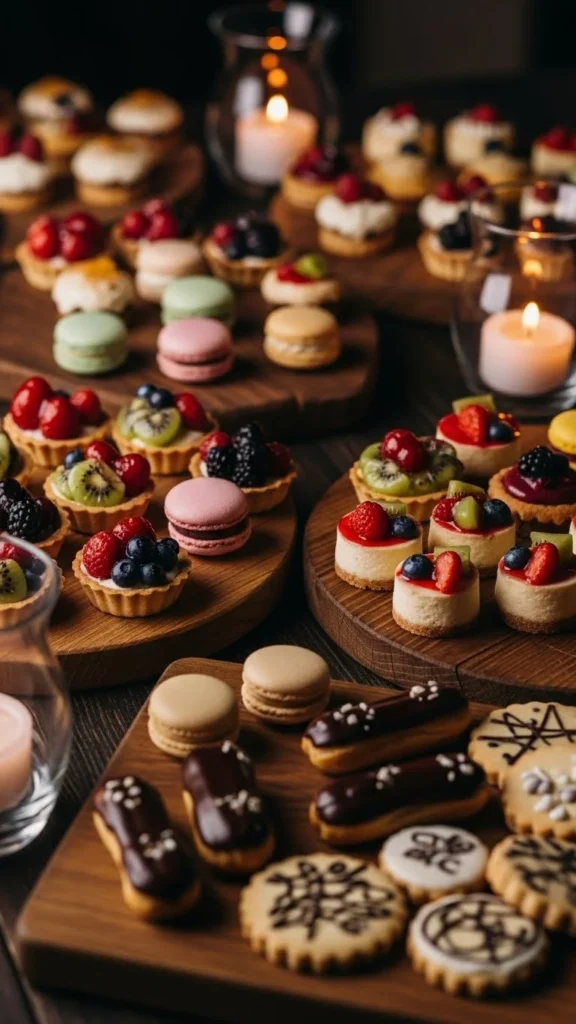 2. DIY Mini Dessert Trays