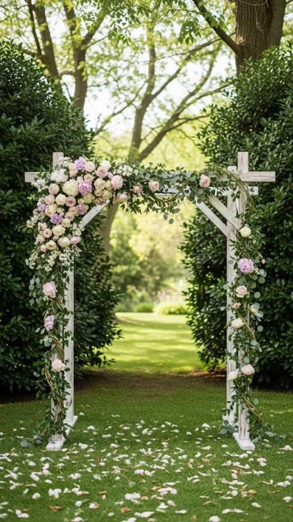 2. Floral Ceremony Arch