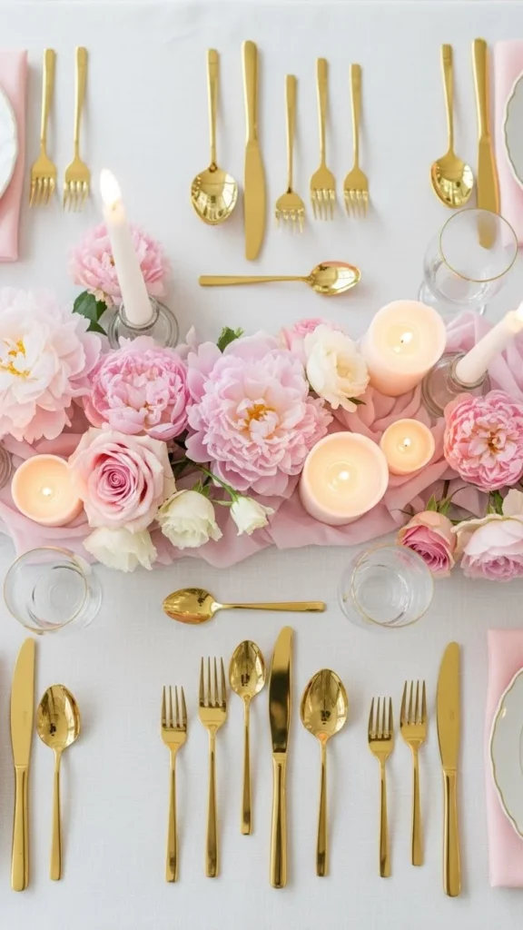 2. Gold Flatware Chic