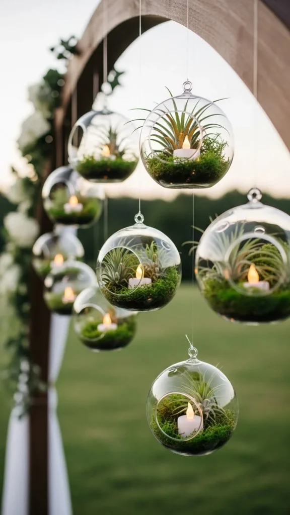20. Hanging Terrariums