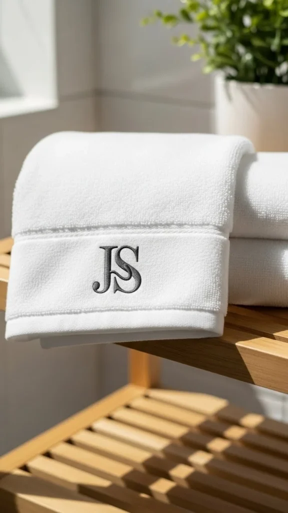 20. Monogrammed Towels