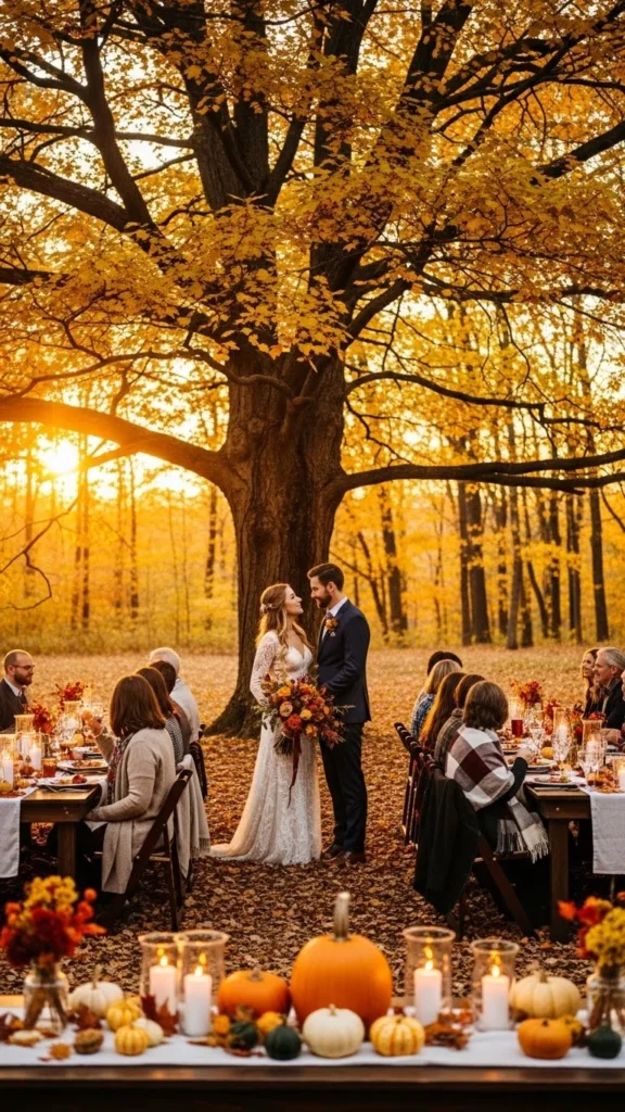 21 Gorgeous Fall Wedding Ideas Filled With Seasonal Charm (1)