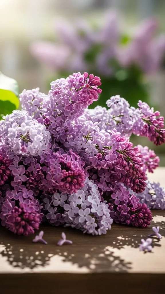 21. Romantic Lilac Cluster