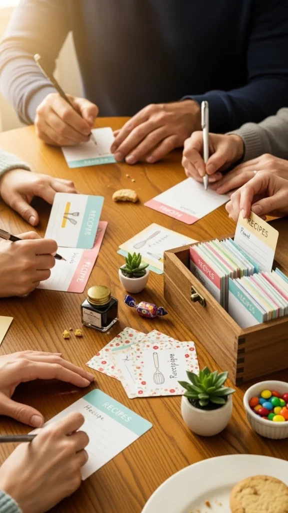 22. Handwritten Recipe Swap