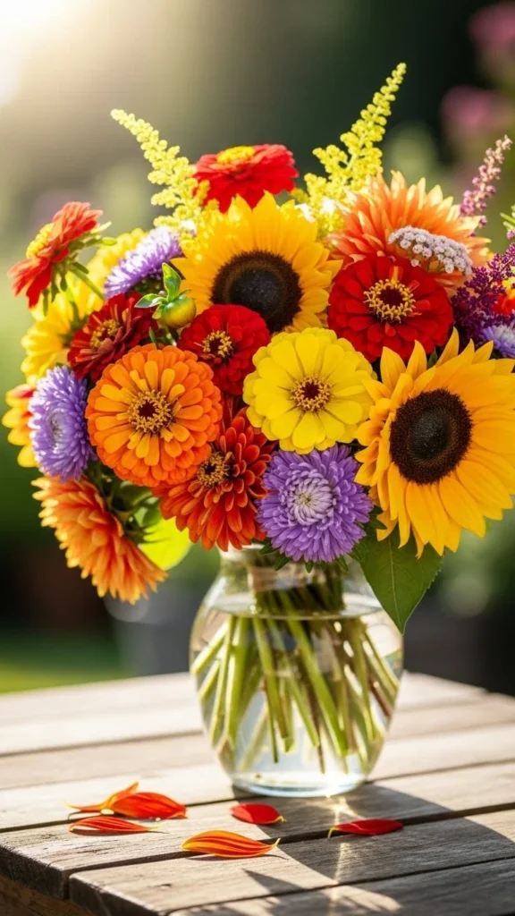 22. Mixed Seasonal Blooms