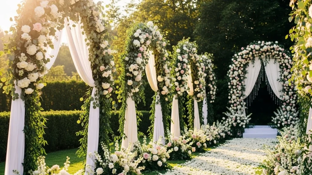 23 Mesmerizing Wedding Arches for the Ultimate Ceremony Backdrop