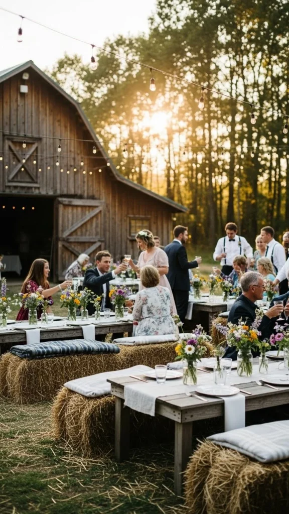 23 Rustic Wedding Ideas for Charming Country Vibes (2)