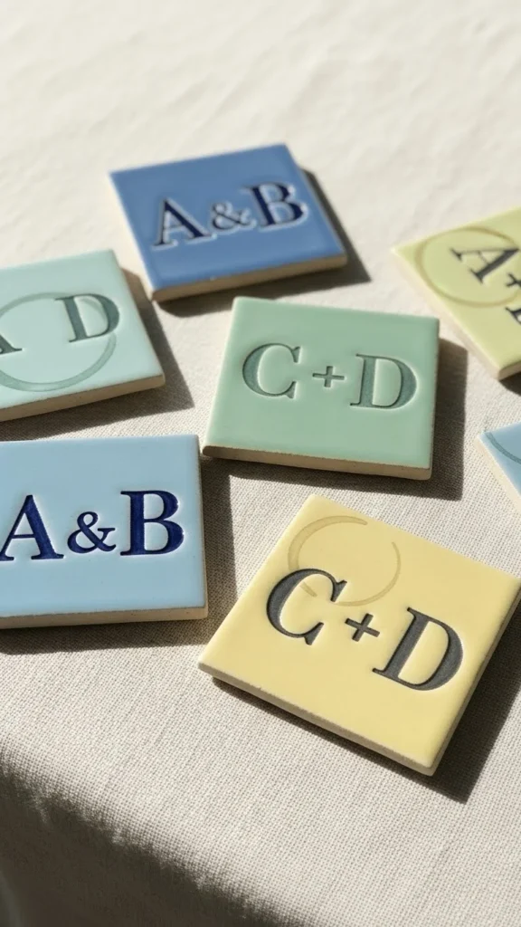 23. Monogrammed Touches