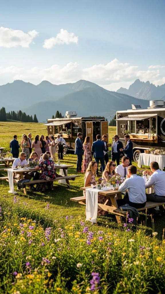 23. Mountain Meadow Reception with Food Trucks