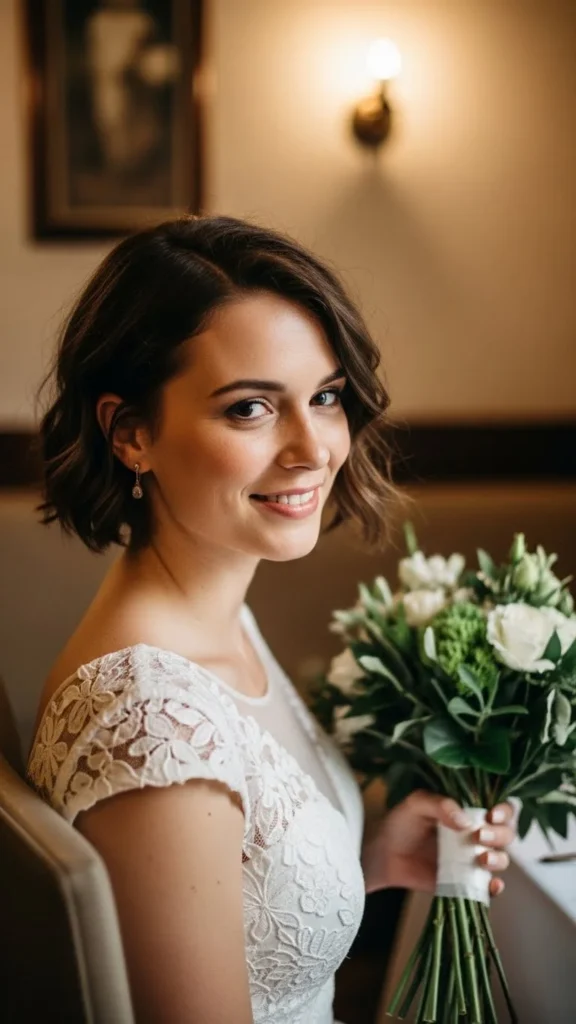 24. Barely-Styled Short Cut