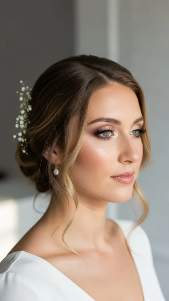 24. Simple Hair and Makeup