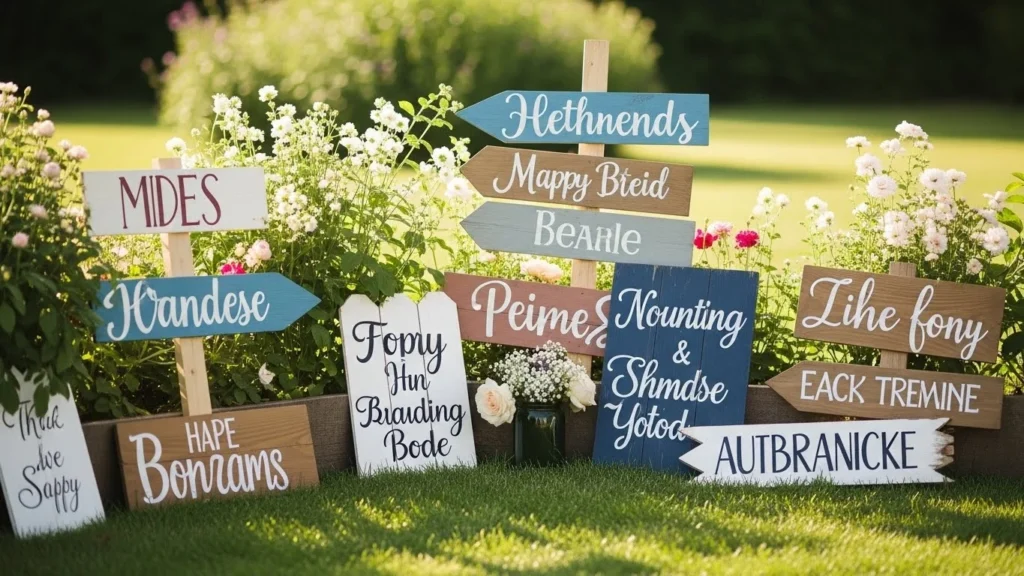 25 Adorable Wedding Signs That Add Instant Personality