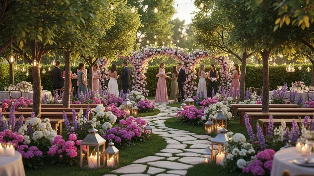 25 Enchanted Garden Wedding Ideas for a Bloom-Filled Day (1)