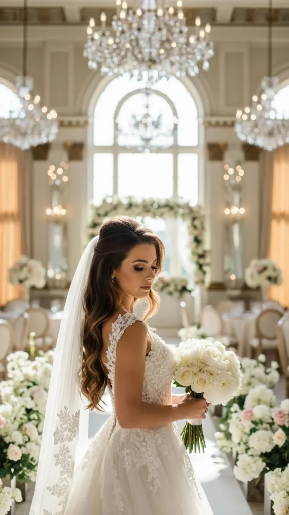 25. Long Hair with Subtle Volume at Crown