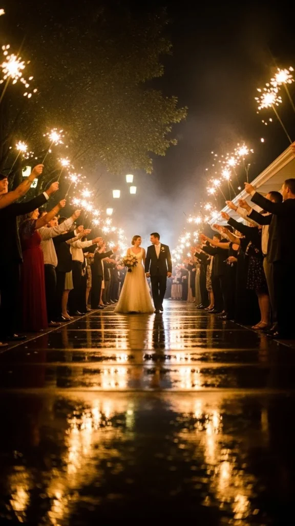 26. Sparkler Send-Off Trail