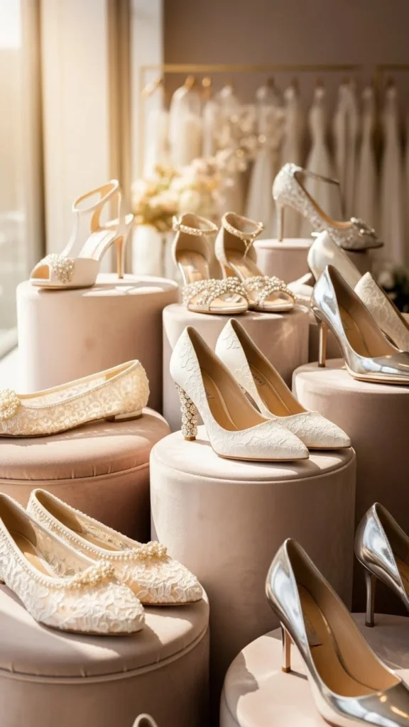 27 Stylish Wedding Shoes for All-Day Comfort and Elegance.