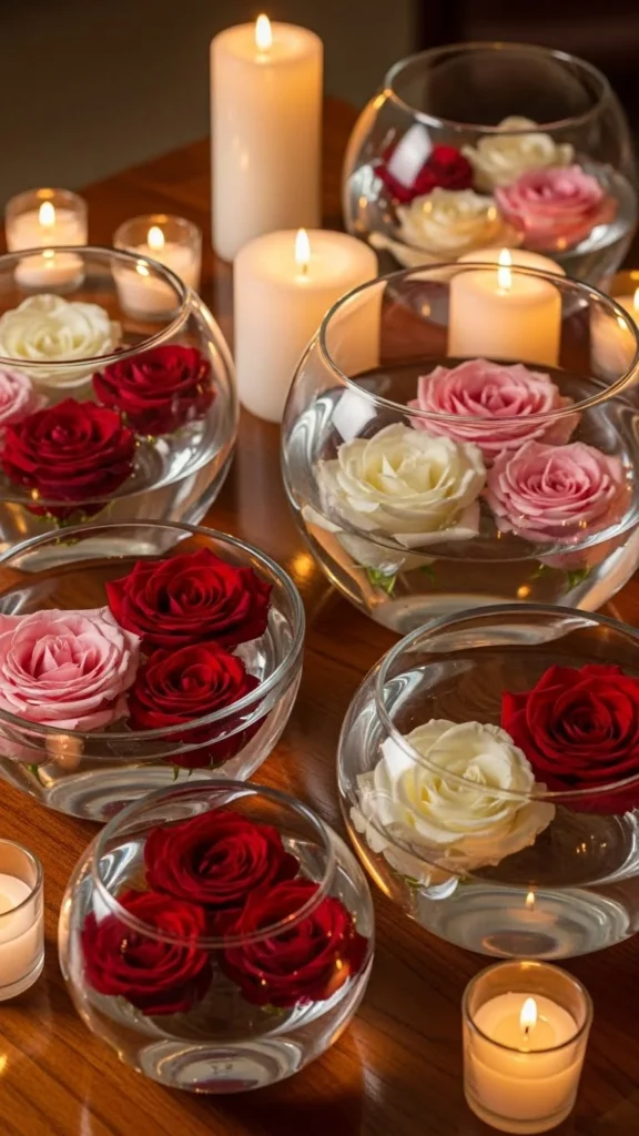 27. Floating Florals in Glass