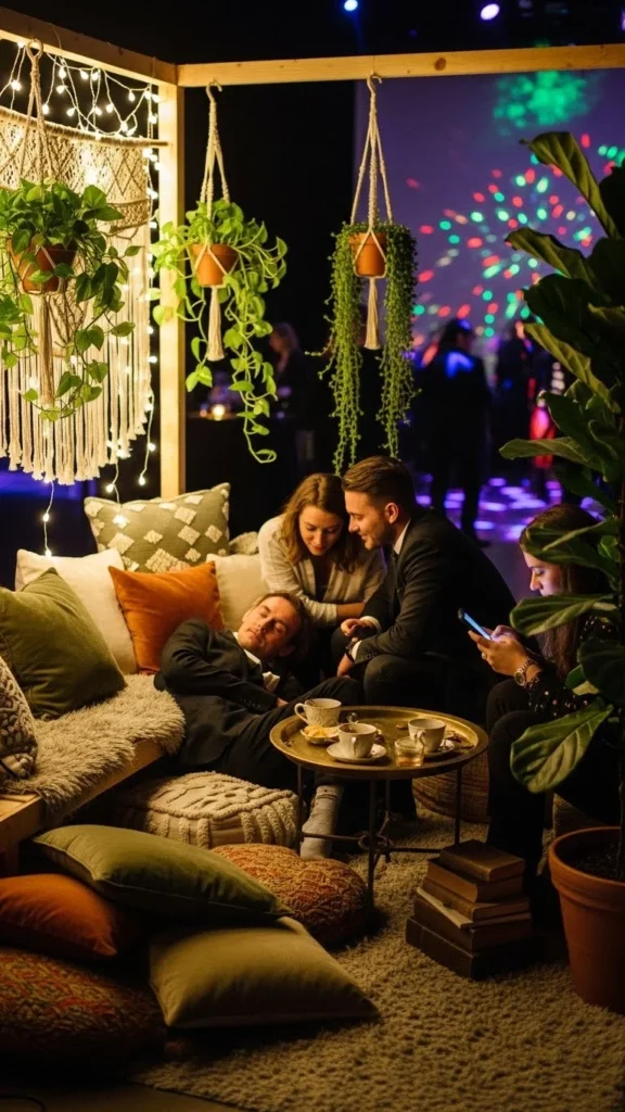 27. Relaxing “Unplug for a Moment” Corner