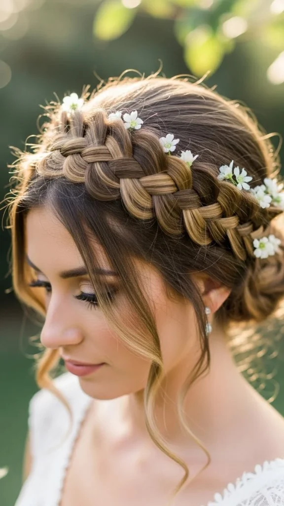 3. Braided Crown