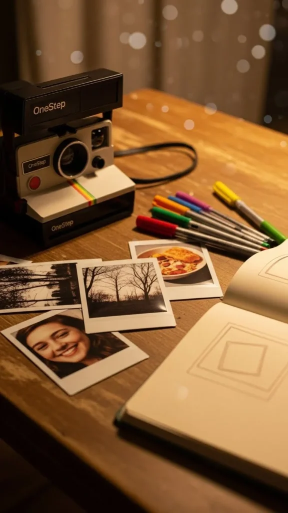 3. Polaroid Guest Book Station