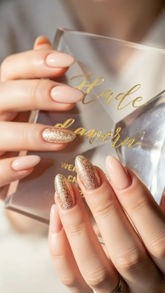 3. Sparkling Glitter Accents