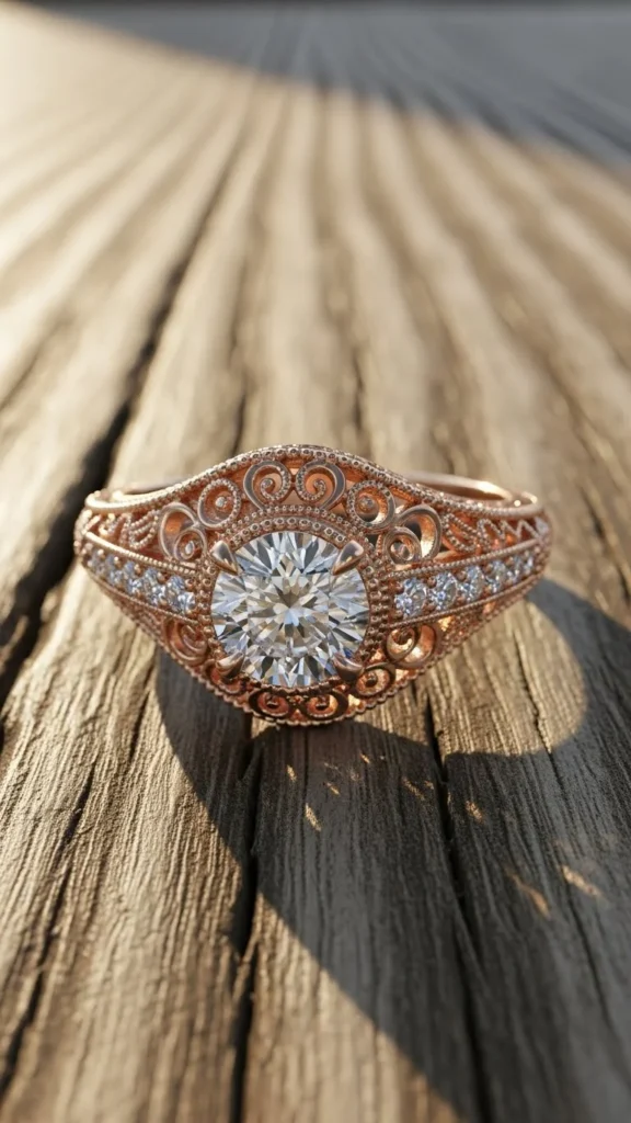 3. Vintage-Inspired Filigree