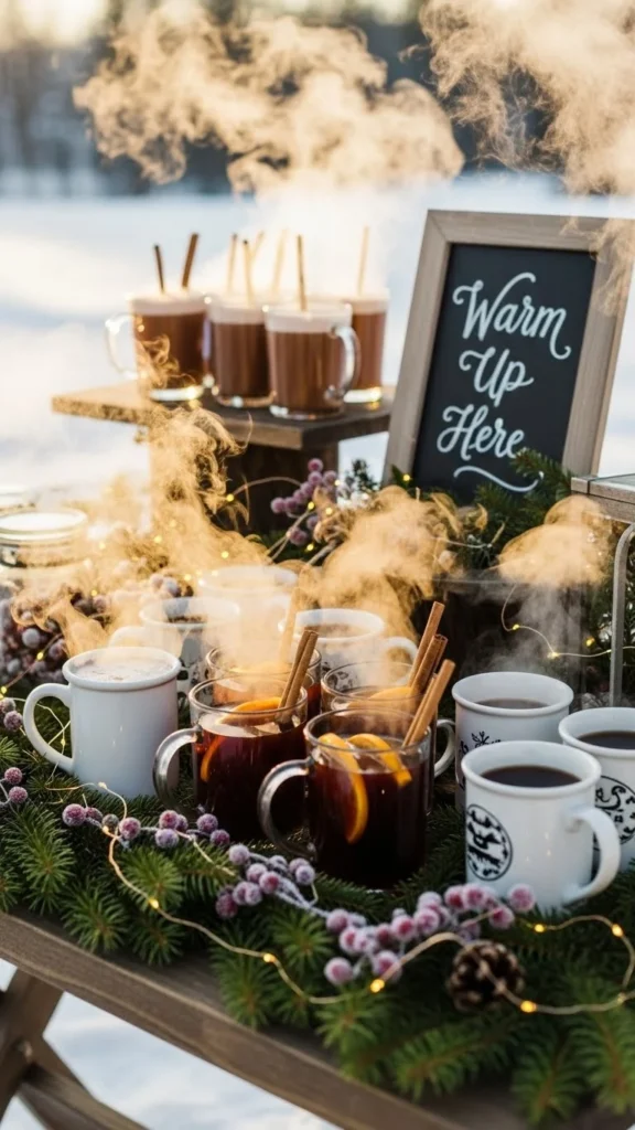 4. Hot Drink Welcome Station