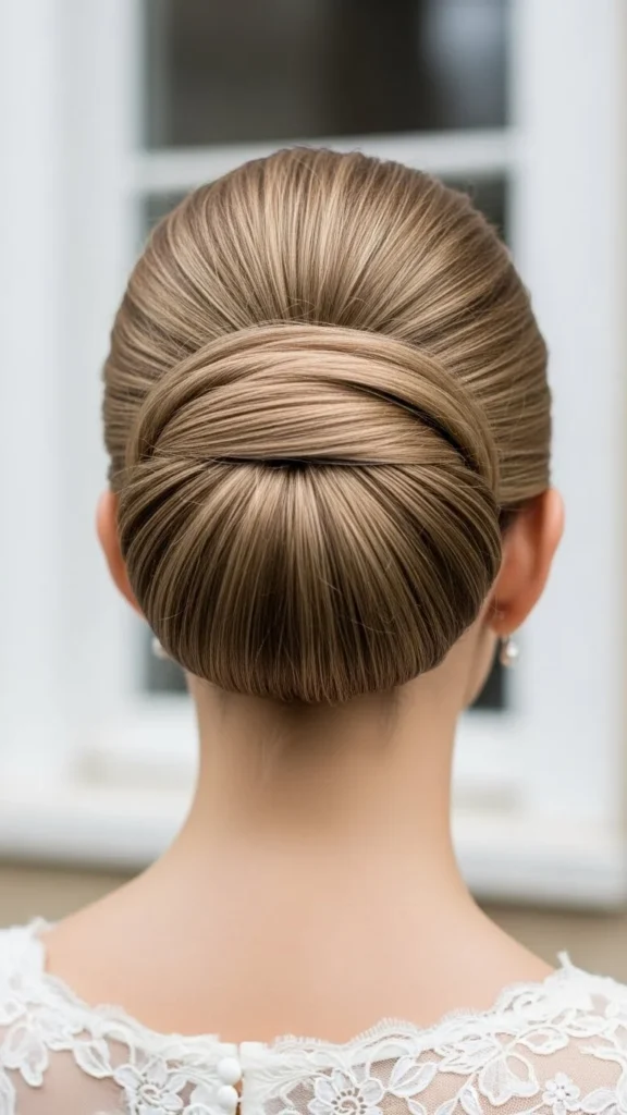 4. Sleek High Bun