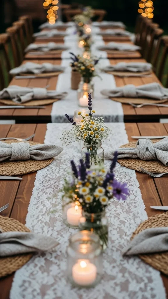 5. Boho Table Runners