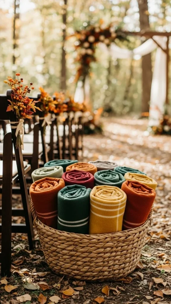 5. Cozy Blanket Baskets