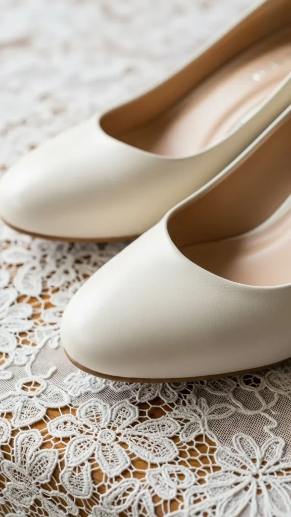 5. Cushioned Kitten Heels