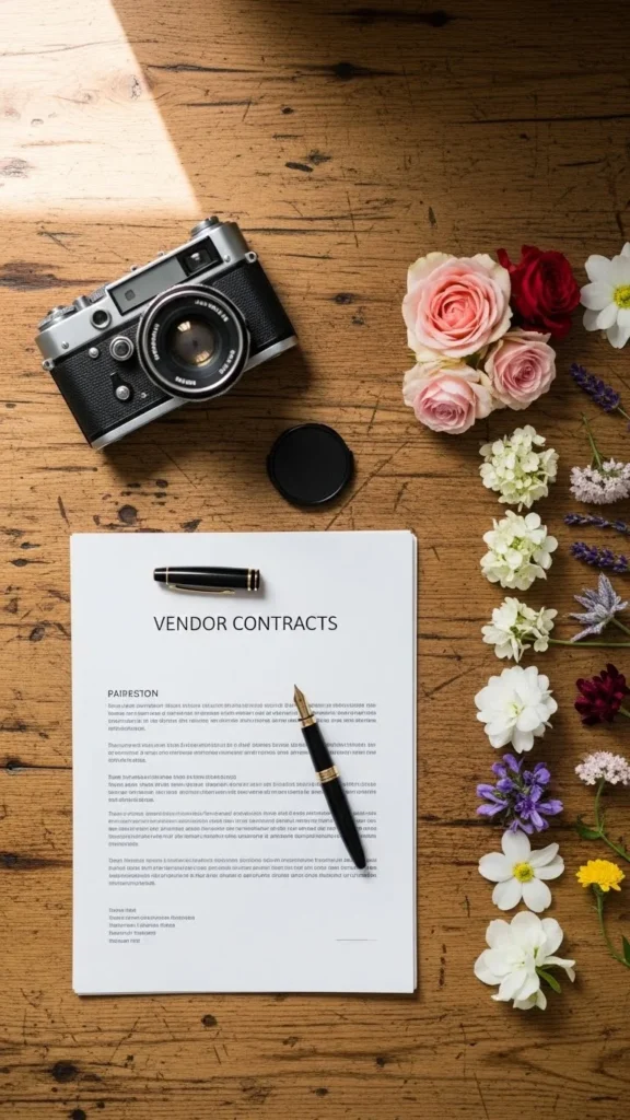 5. Make a Vendor List