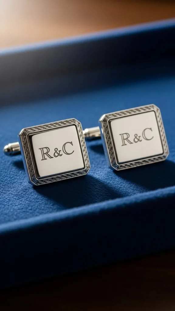 5. Personalized Cufflinks