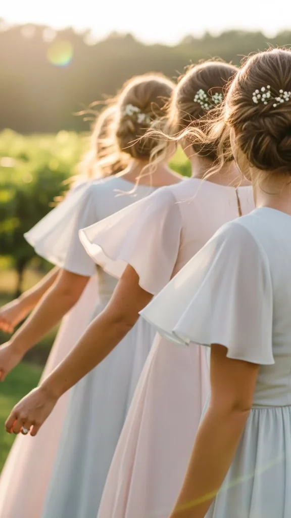 5. Romantic Flutter Sleeves