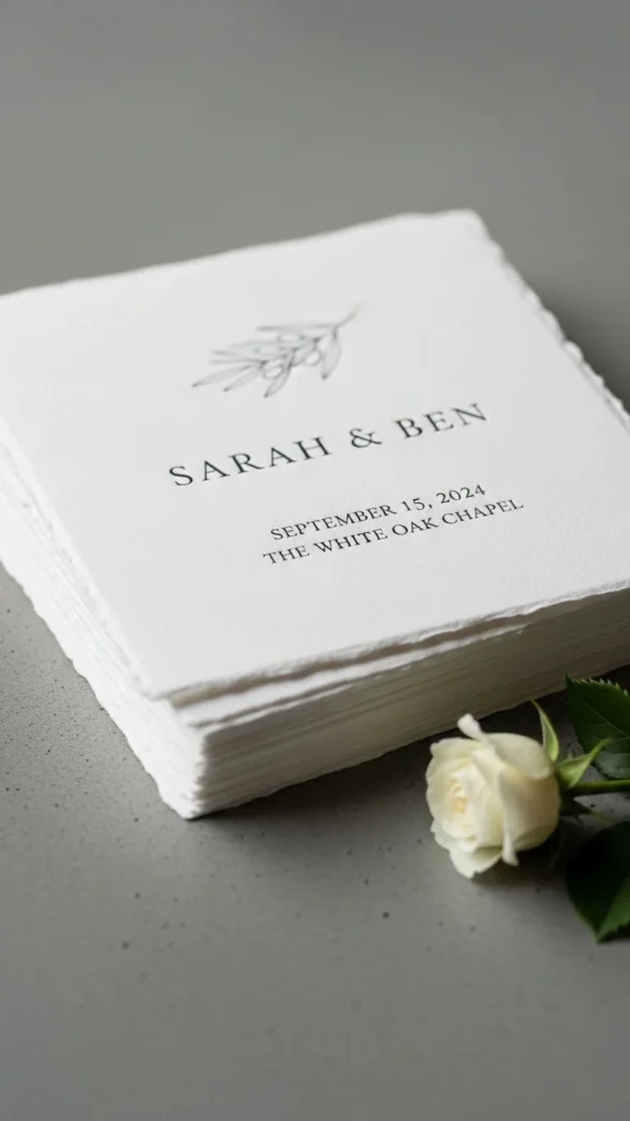 5. Streamlined Wedding Invitations