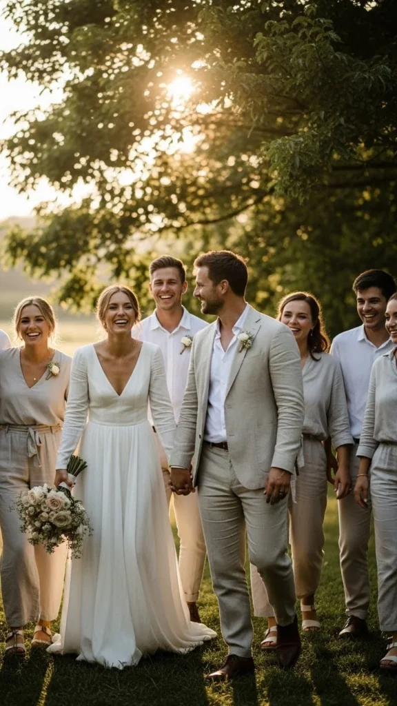 6. Light Linen Attire