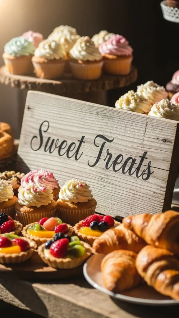 6. Sweet Treats Signage