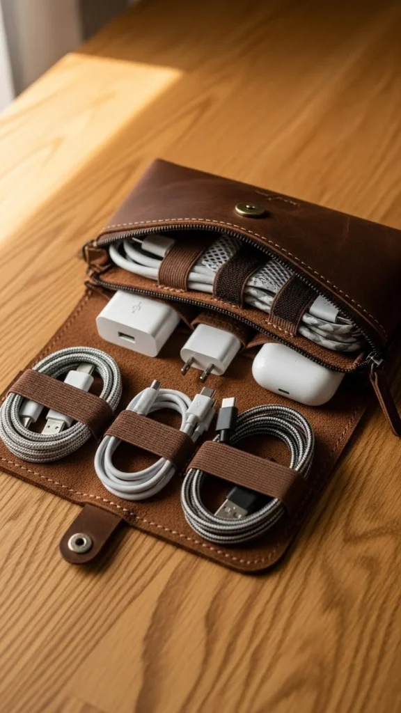 6. Tech Organizer Pouches