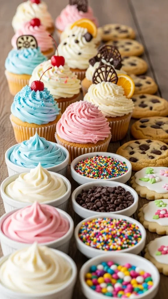 7. Sweet Treat Decorating Bar