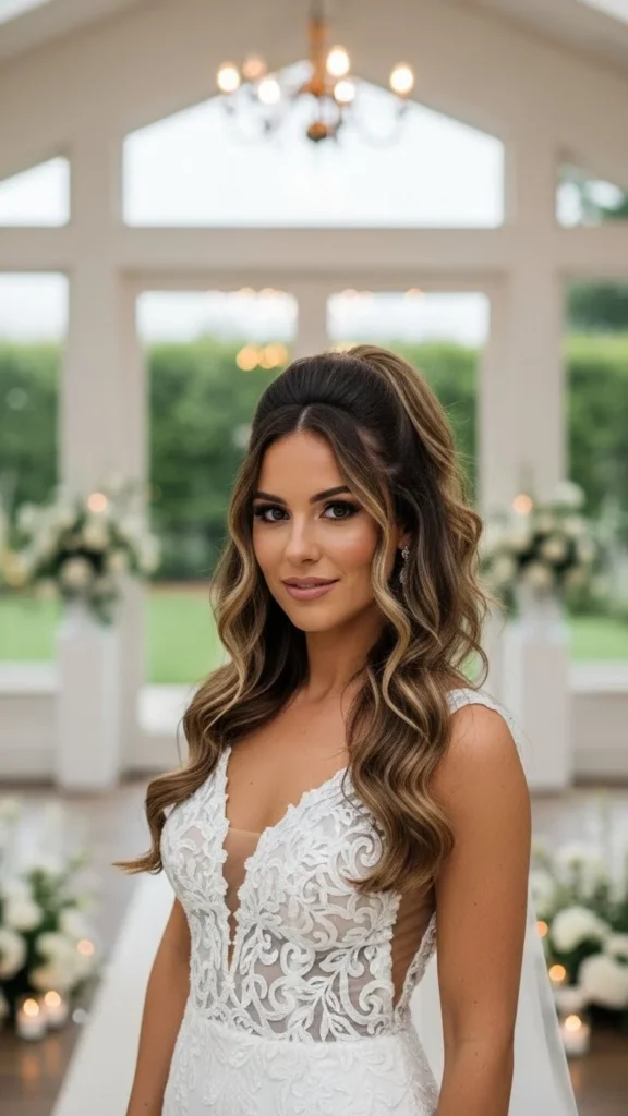 7. Textured High Ponytail