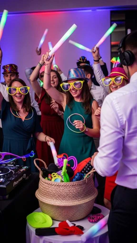 8. Dance-Floor Props Basket