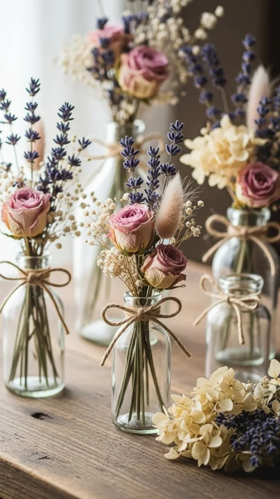 8. Dried Flower Bouquets