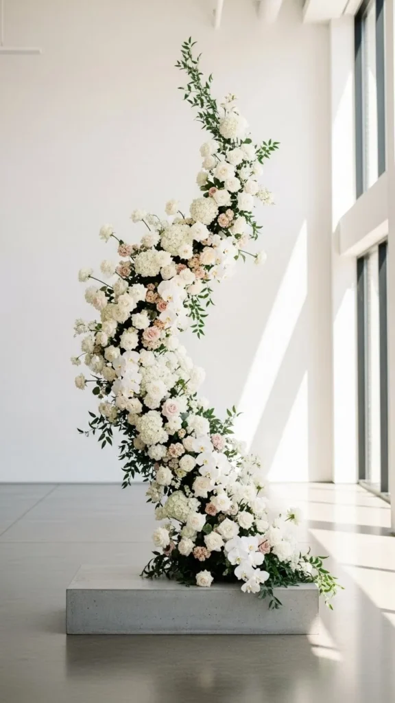 9. Sculptural Floral Moments