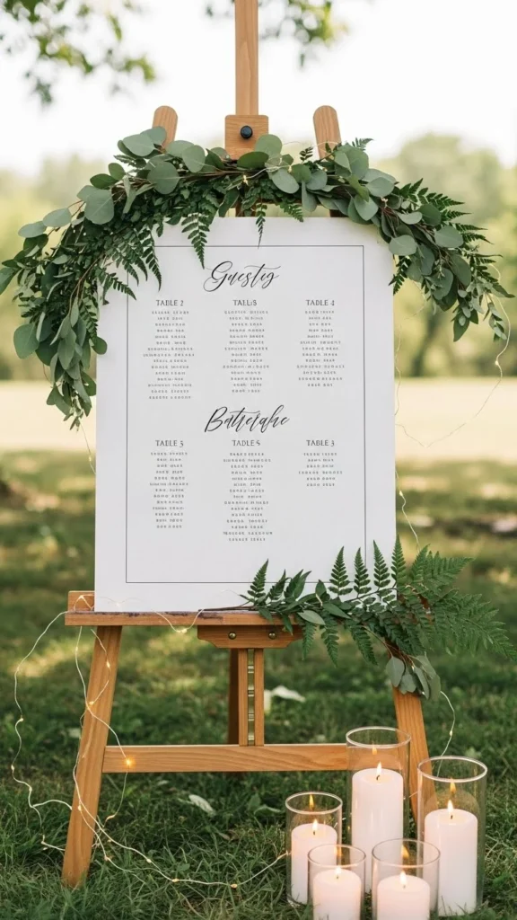 Choose a Seating Chart Display That’s Easy to Read
