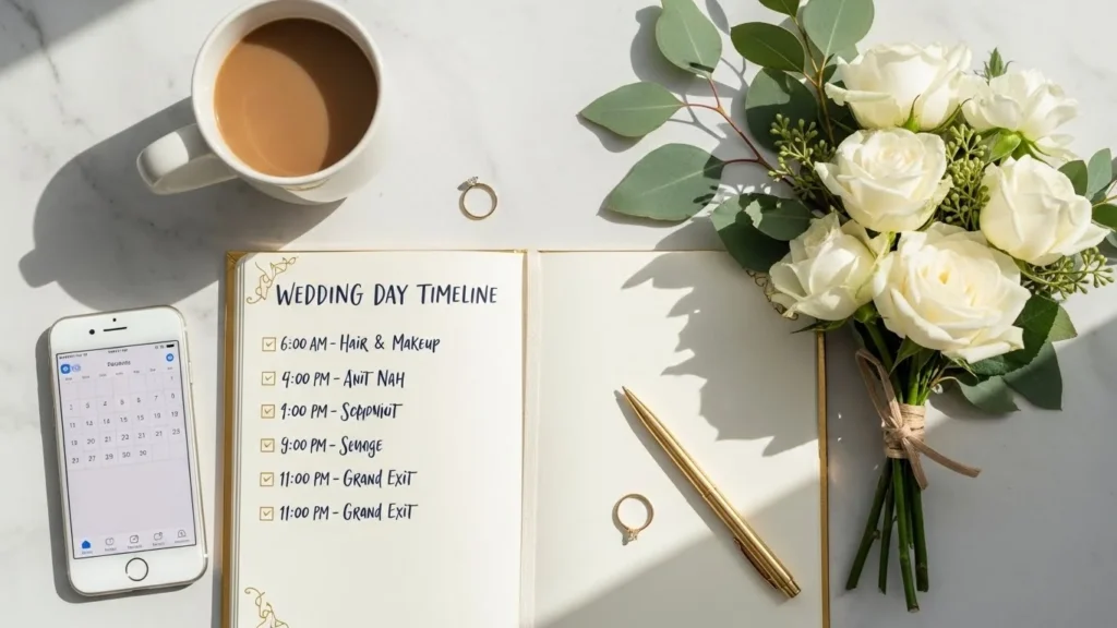 How to Create a Wedding Timeline That Keeps Everything Smooth (1)