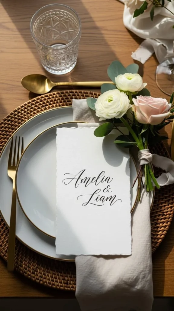 Personalize the Details (This Is Where Micro Weddings Shine)