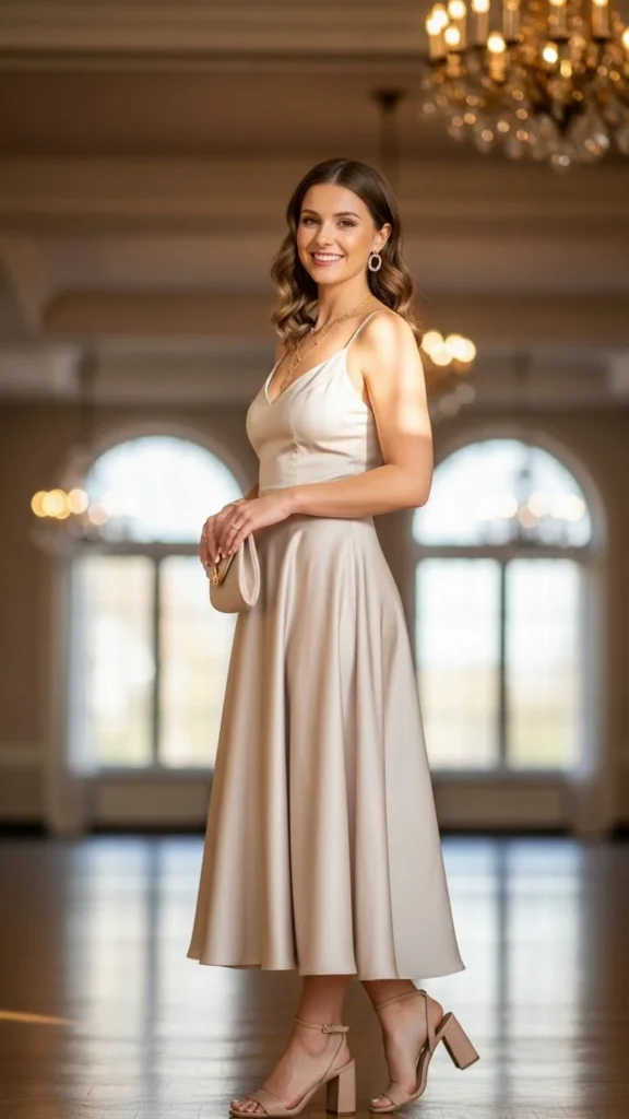 1. Classic Midi Dress