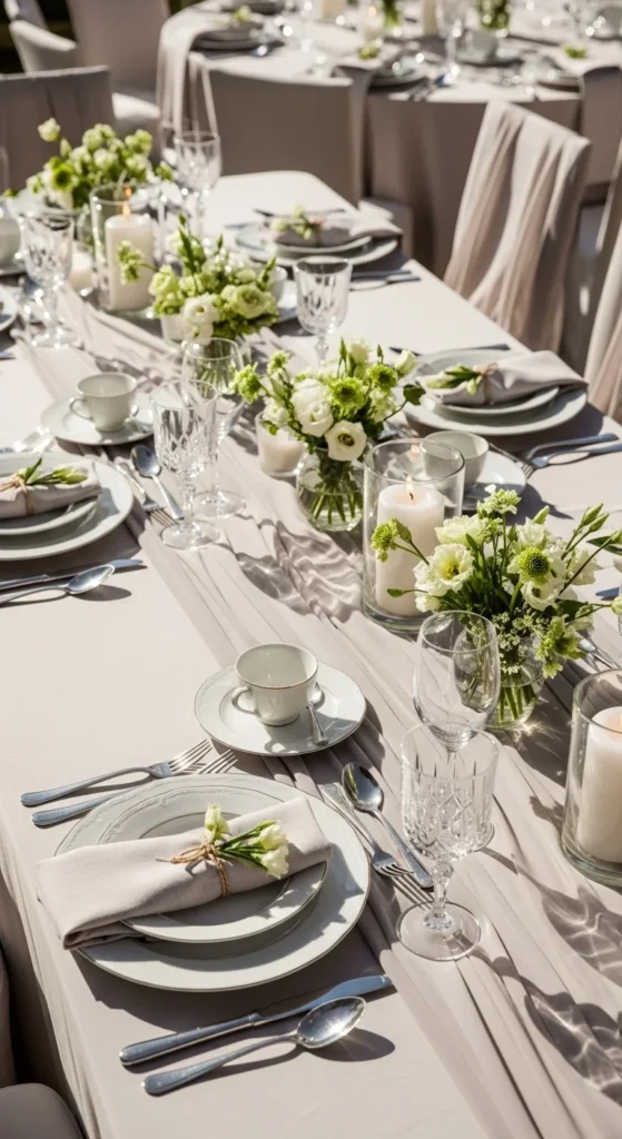 1. Soft Linen Table Runners