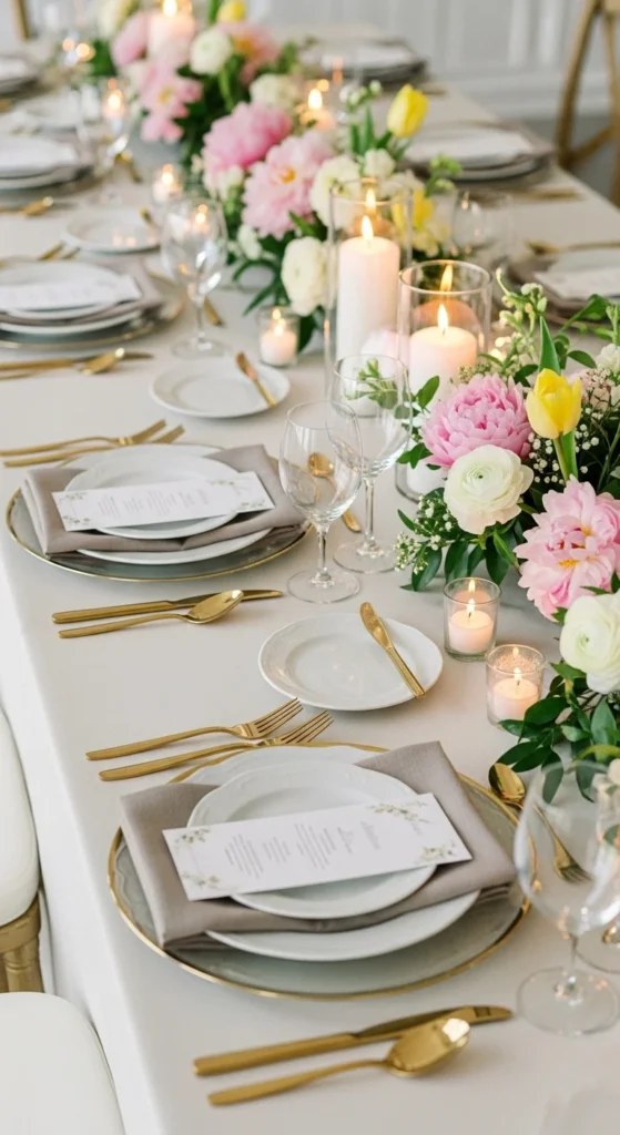 10. Gold Flatware Accents