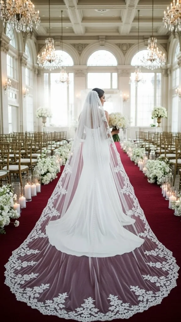 10. Scalloped Veil